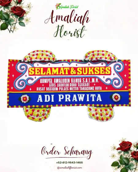 Papan Bunga Ucapan Selamat Lemahmulya